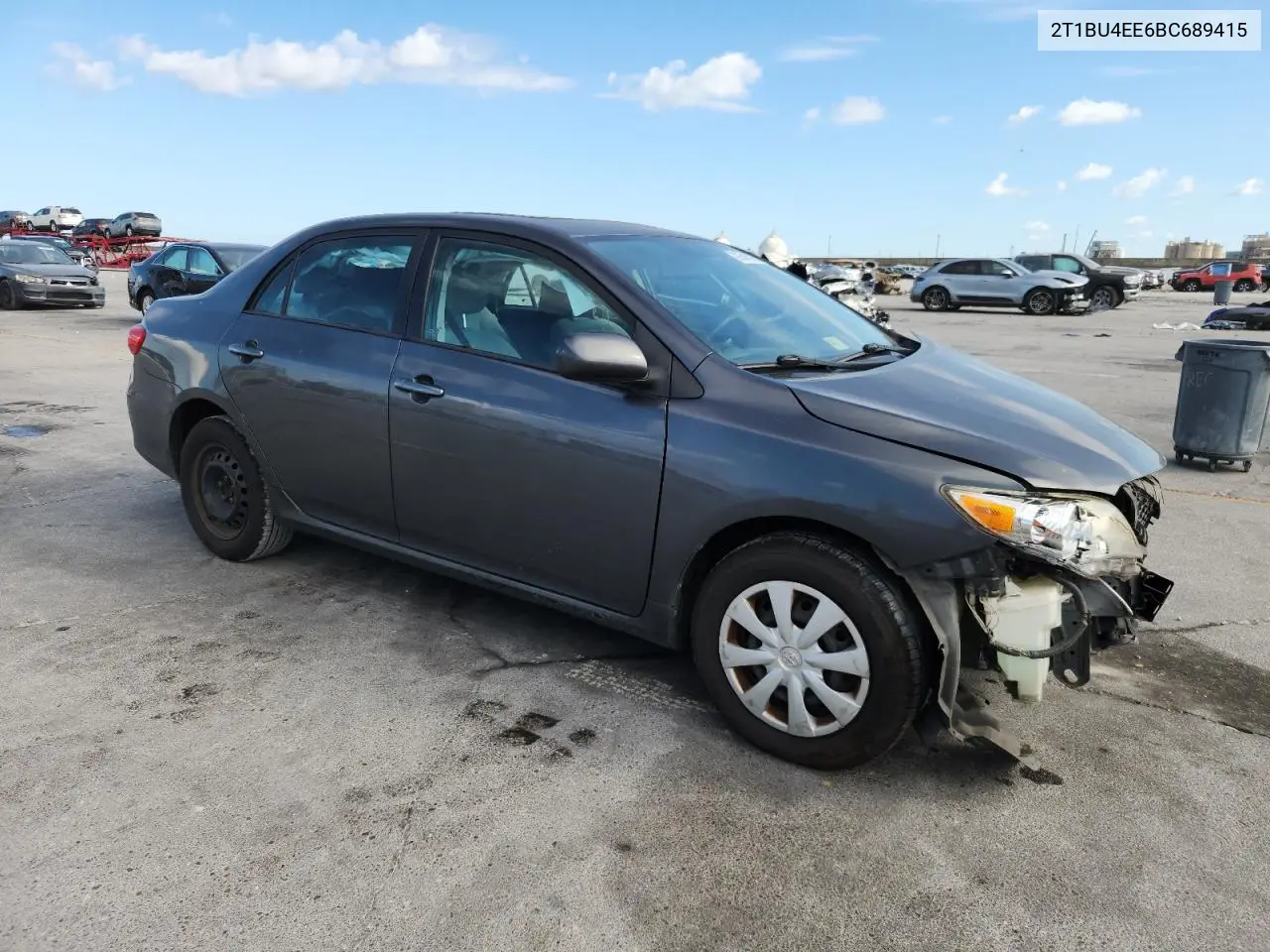 2T1BU4EE6BC689415 2011 Toyota Corolla Base