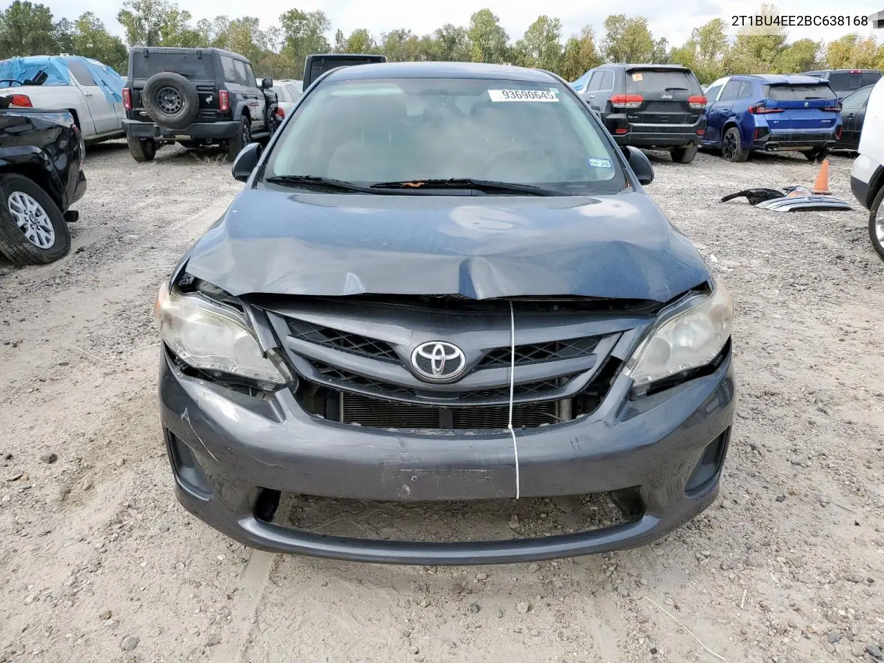 2T1BU4EE2BC638168 2011 Toyota Corolla Base