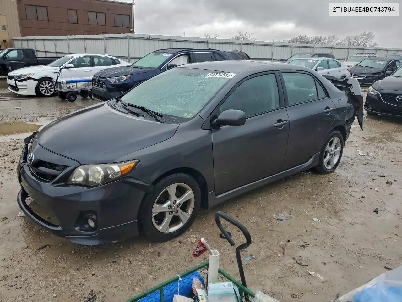 2T1BU4EE4BC743794 2011 Toyota Corolla Base