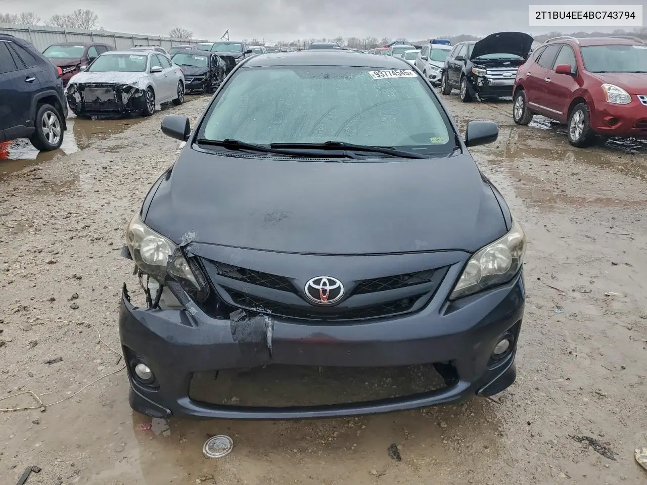 2T1BU4EE4BC743794 2011 Toyota Corolla Base