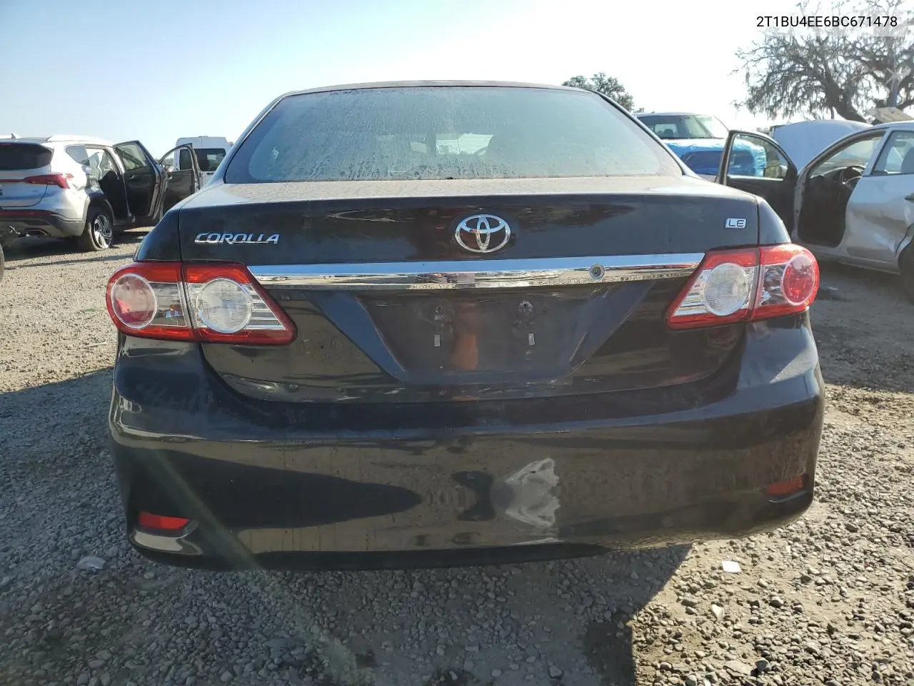 2T1BU4EE6BC671478 2011 Toyota Corolla Base