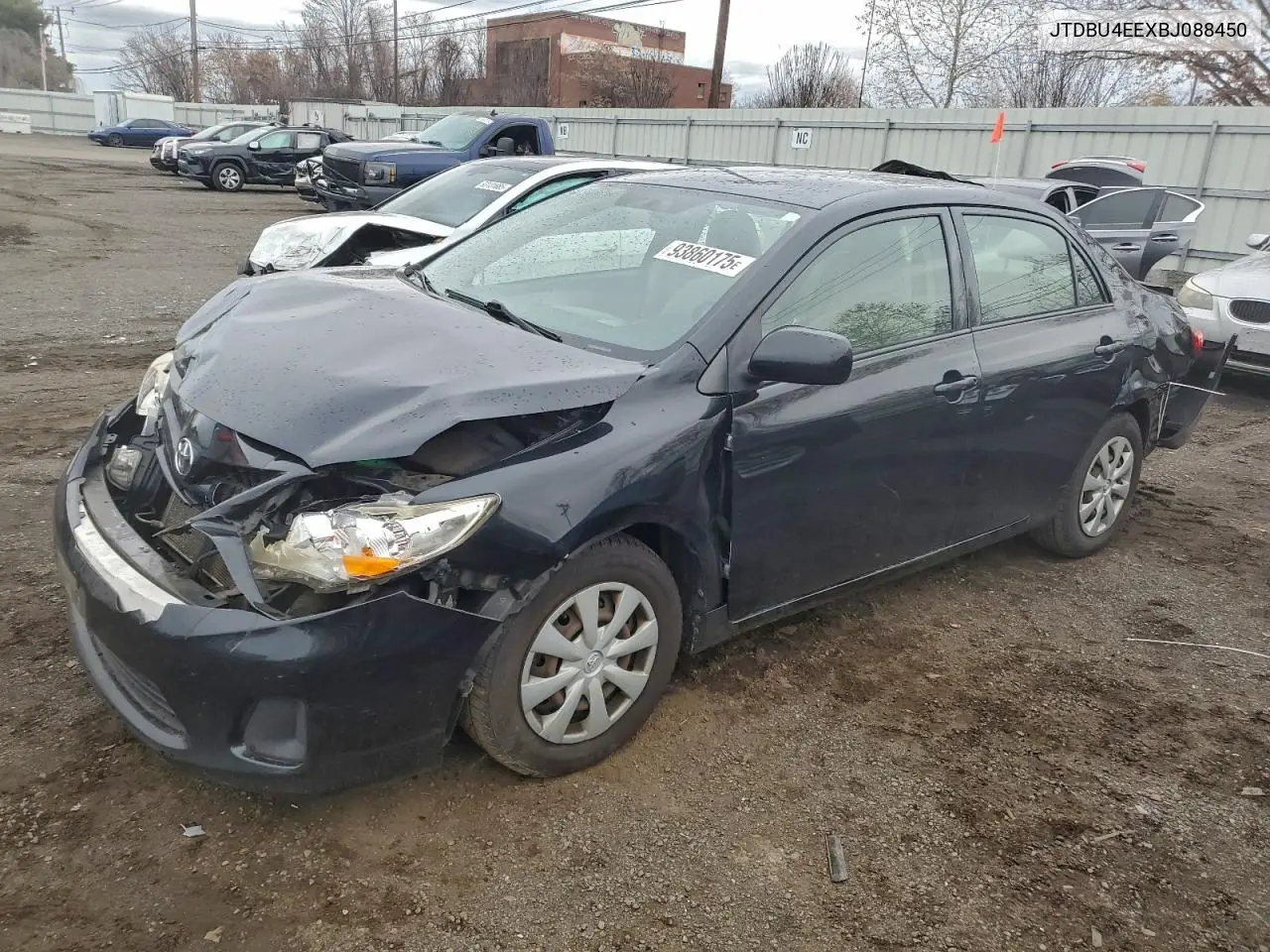 JTDBU4EEXBJ088450 2011 Toyota Corolla Base