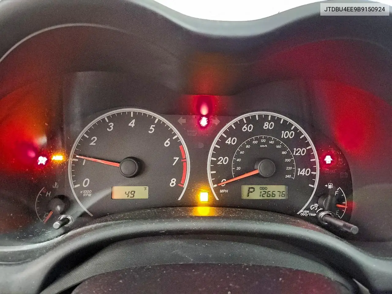 JTDBU4EE9B9150924 2011 Toyota Corolla Base