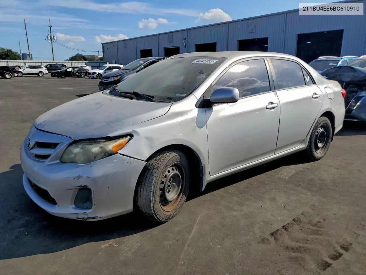 2T1BU4EE6BC610910 2011 Toyota Corolla Base