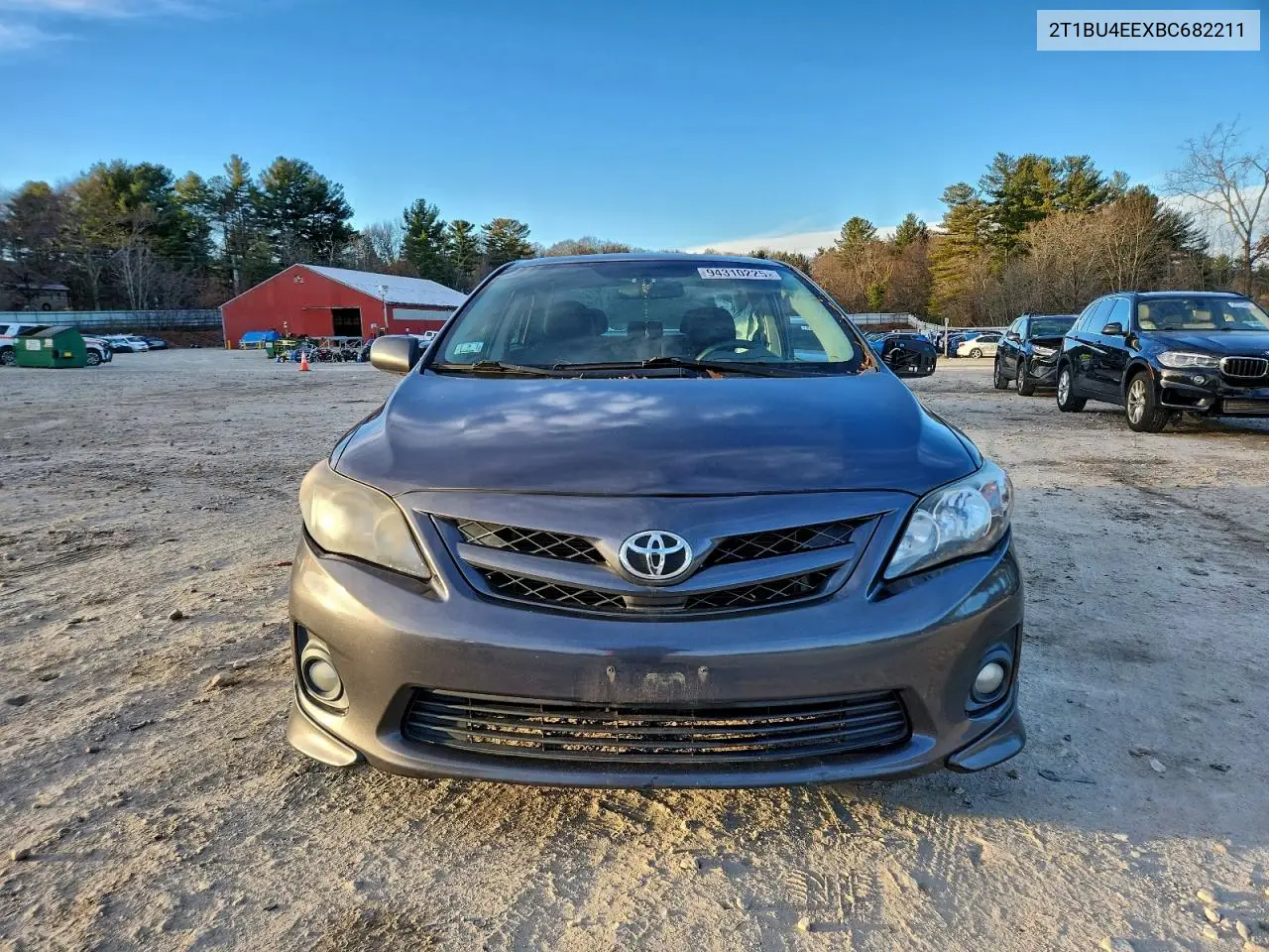 2T1BU4EEXBC682211 2011 Toyota Corolla Base