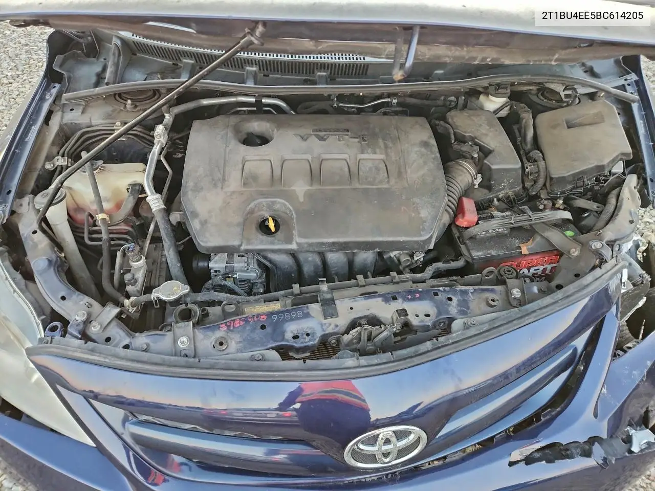 2T1BU4EE5BC614205 2011 Toyota Corolla Base