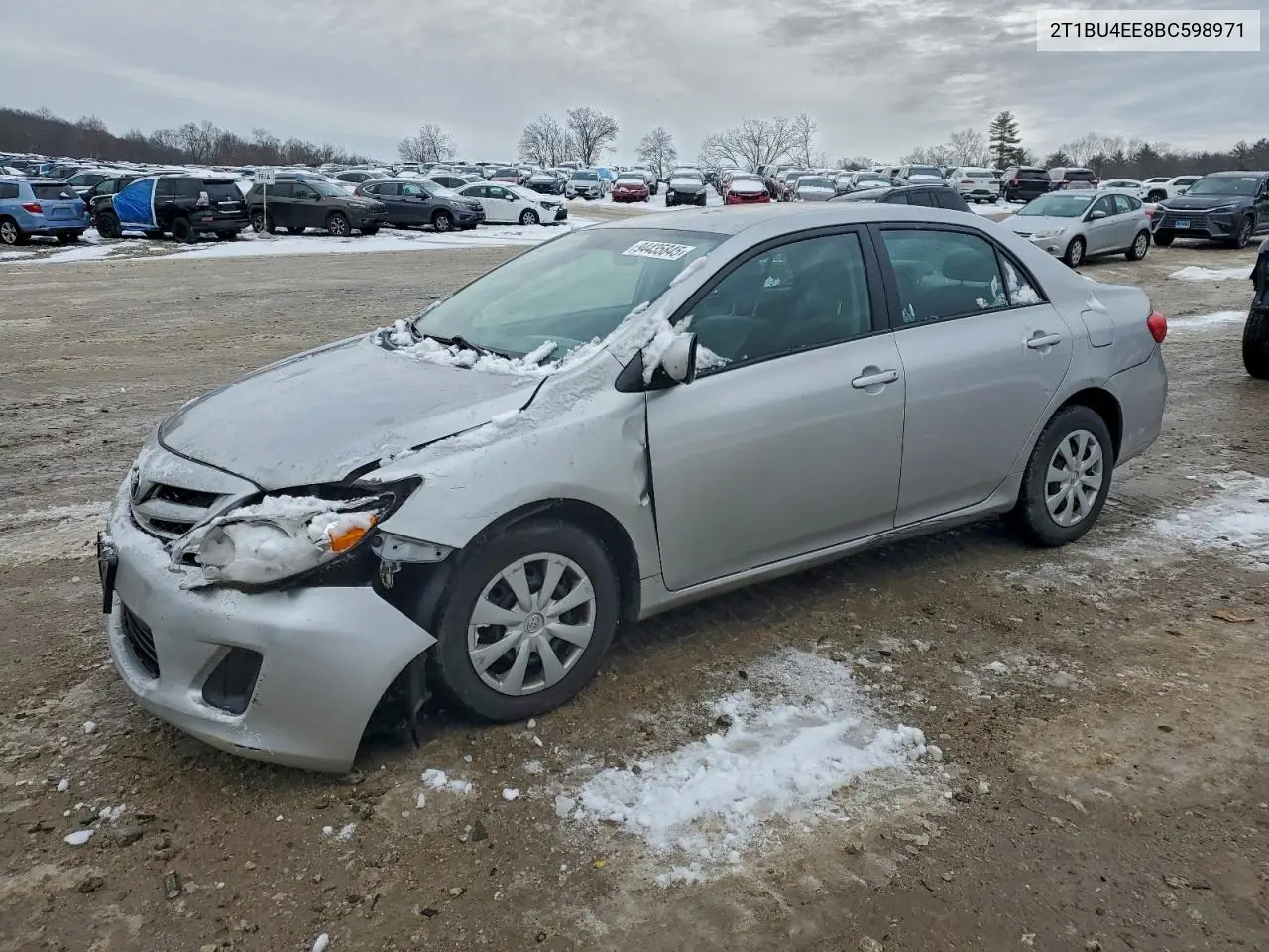 2T1BU4EE8BC598971 2011 Toyota Corolla Base
