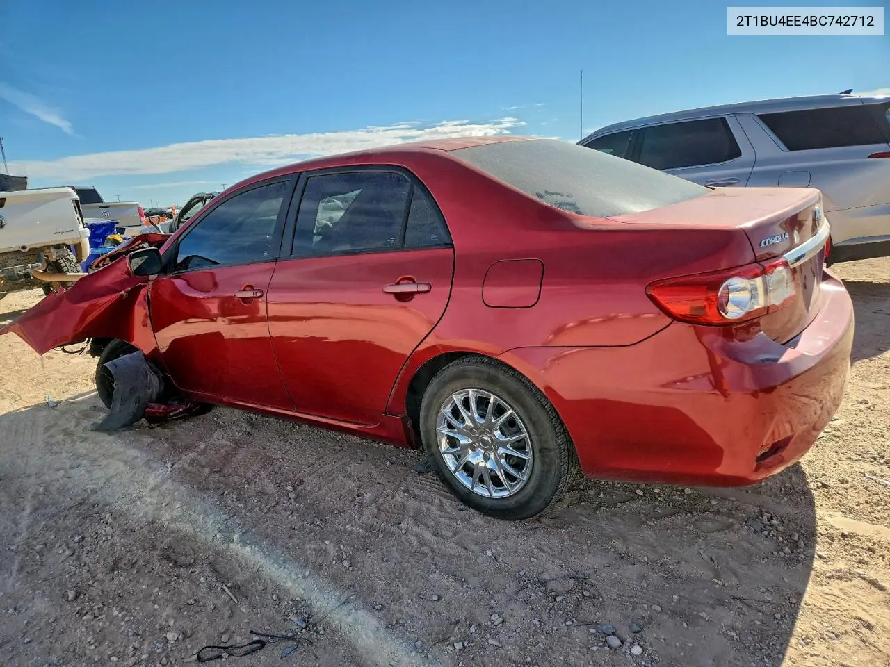 2T1BU4EE4BC742712 2011 Toyota Corolla Base
