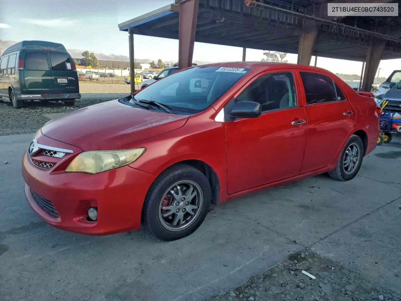 2T1BU4EE0BC743520 2011 Toyota Corolla Base