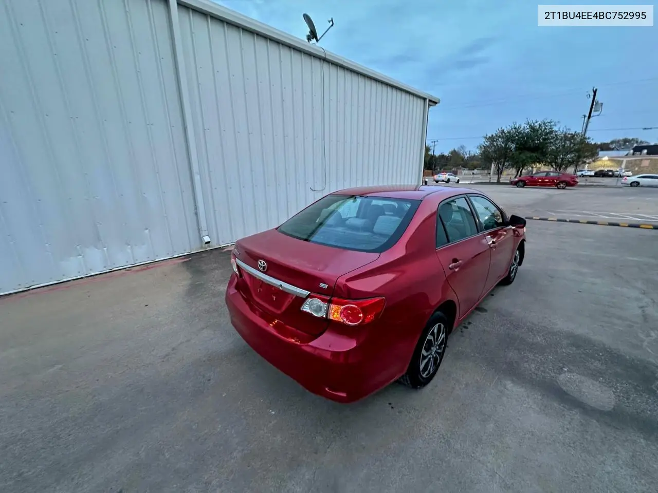 2T1BU4EE4BC752995 2011 Toyota Corolla Base