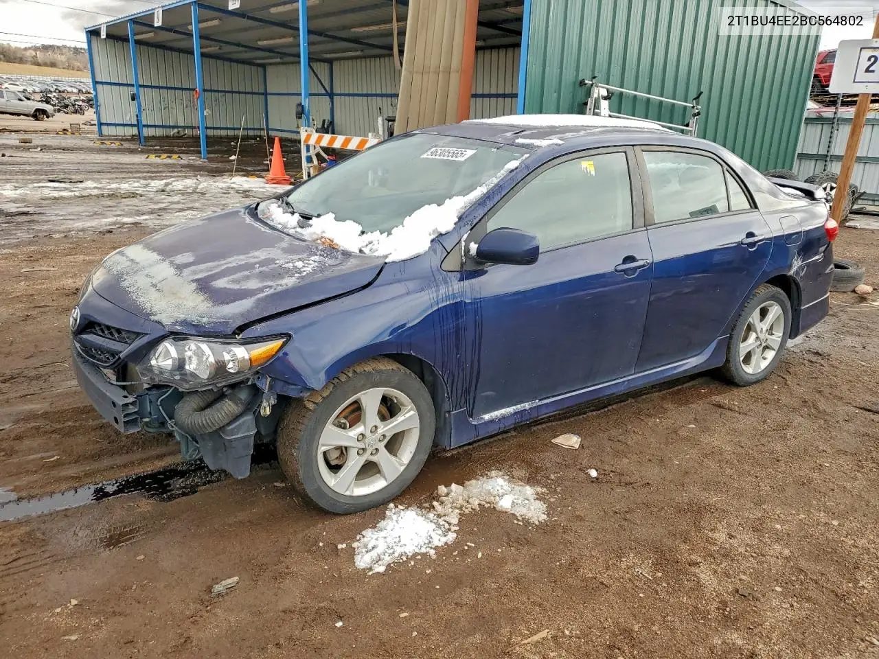 2T1BU4EE2BC564802 2011 Toyota Corolla Base