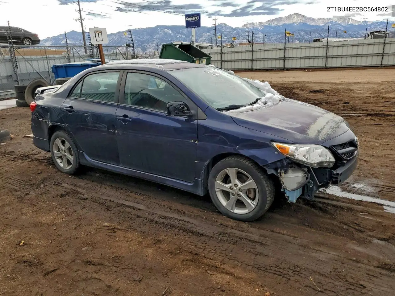 2T1BU4EE2BC564802 2011 Toyota Corolla Base