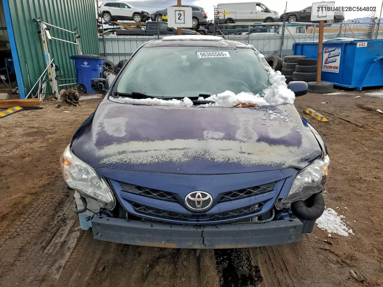 2T1BU4EE2BC564802 2011 Toyota Corolla Base