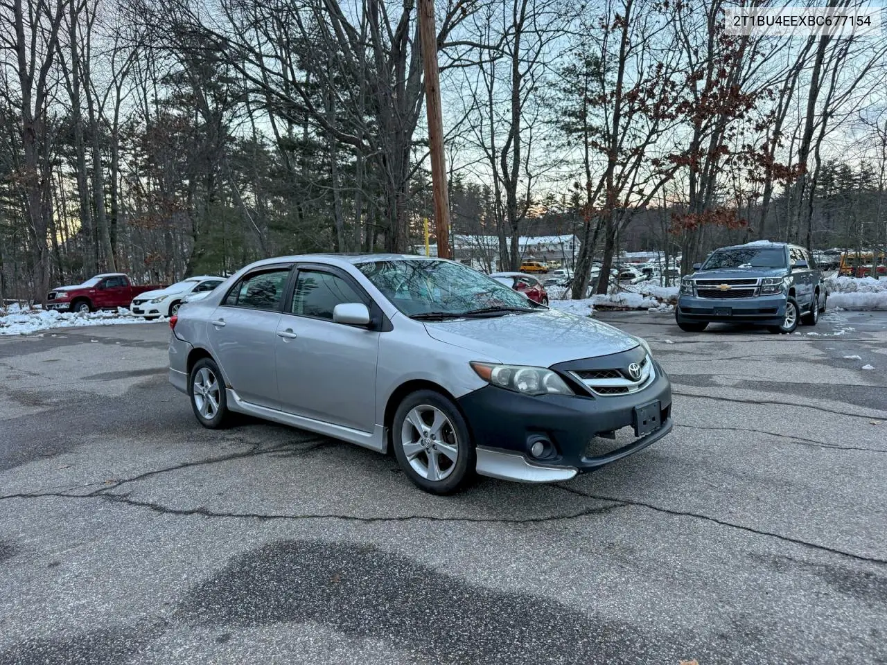 2T1BU4EEXBC677154 2011 Toyota Corolla Base
