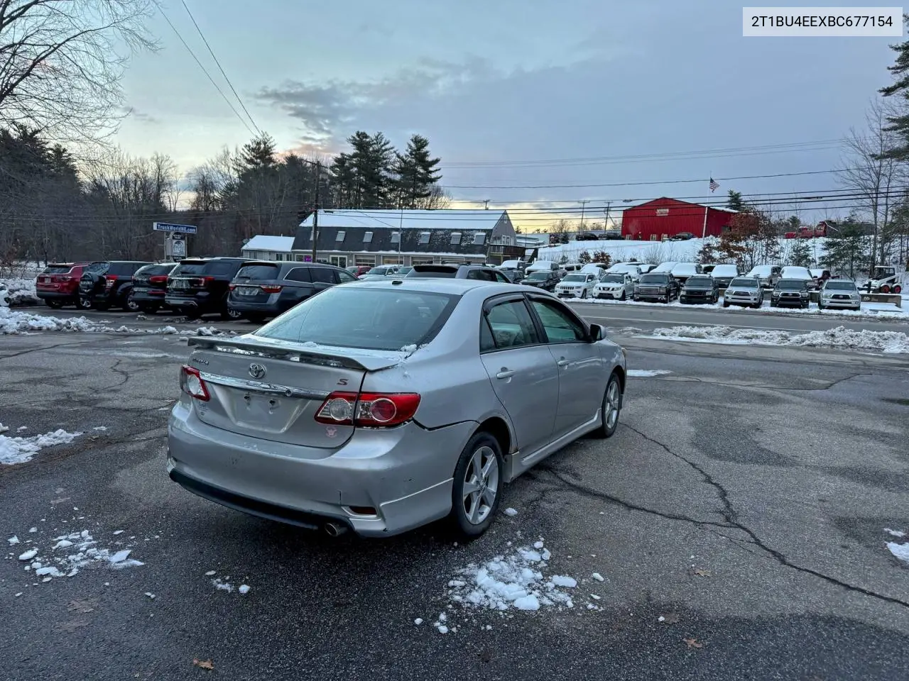 2T1BU4EEXBC677154 2011 Toyota Corolla Base