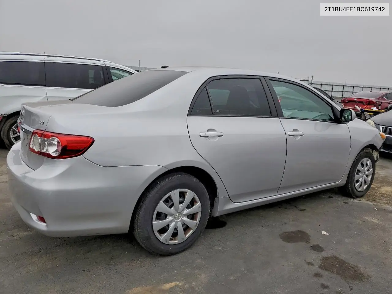 2T1BU4EE1BC619742 2011 Toyota Corolla Base