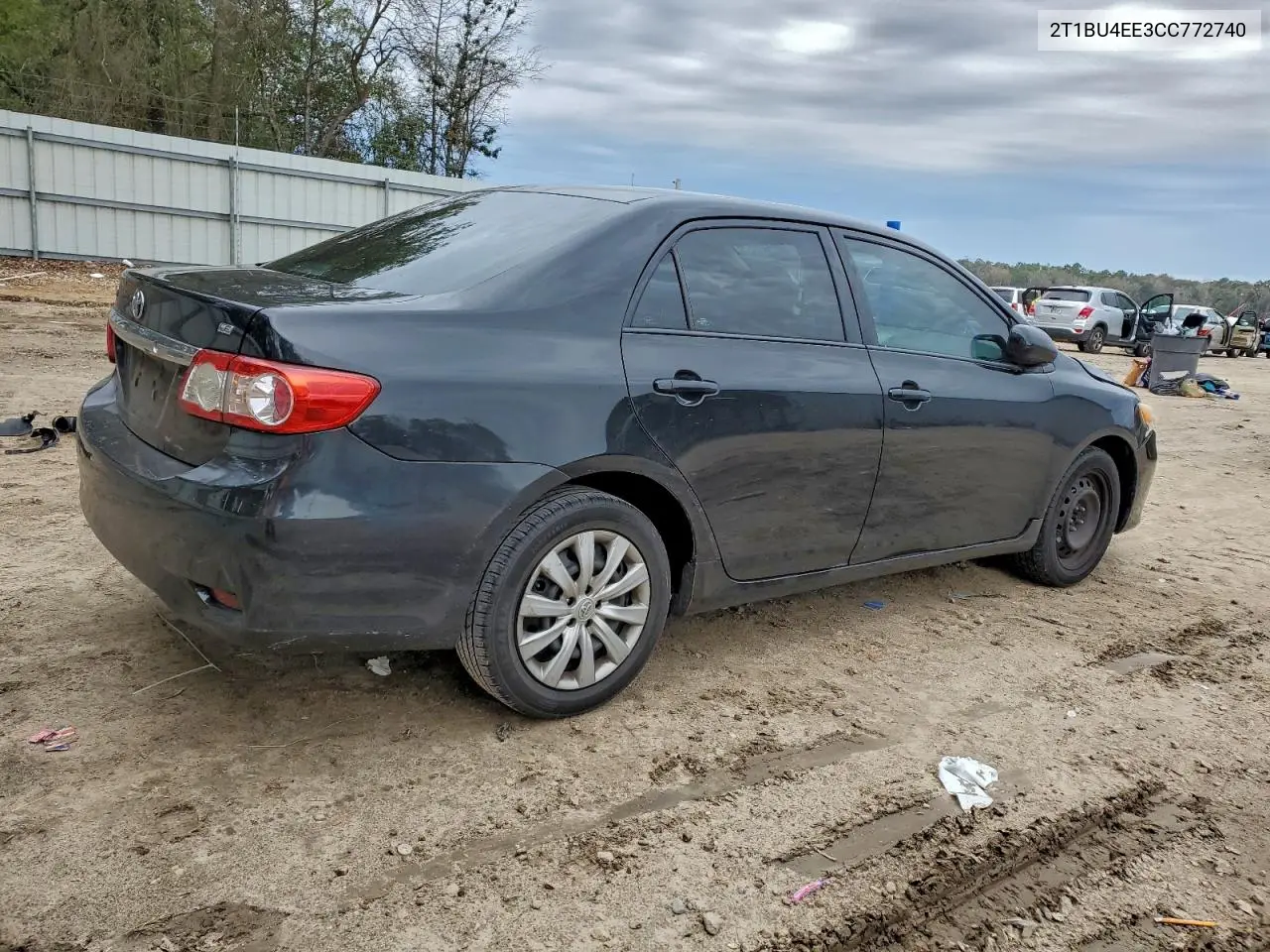 2T1BU4EE3CC772740 2012 Toyota Corolla Base