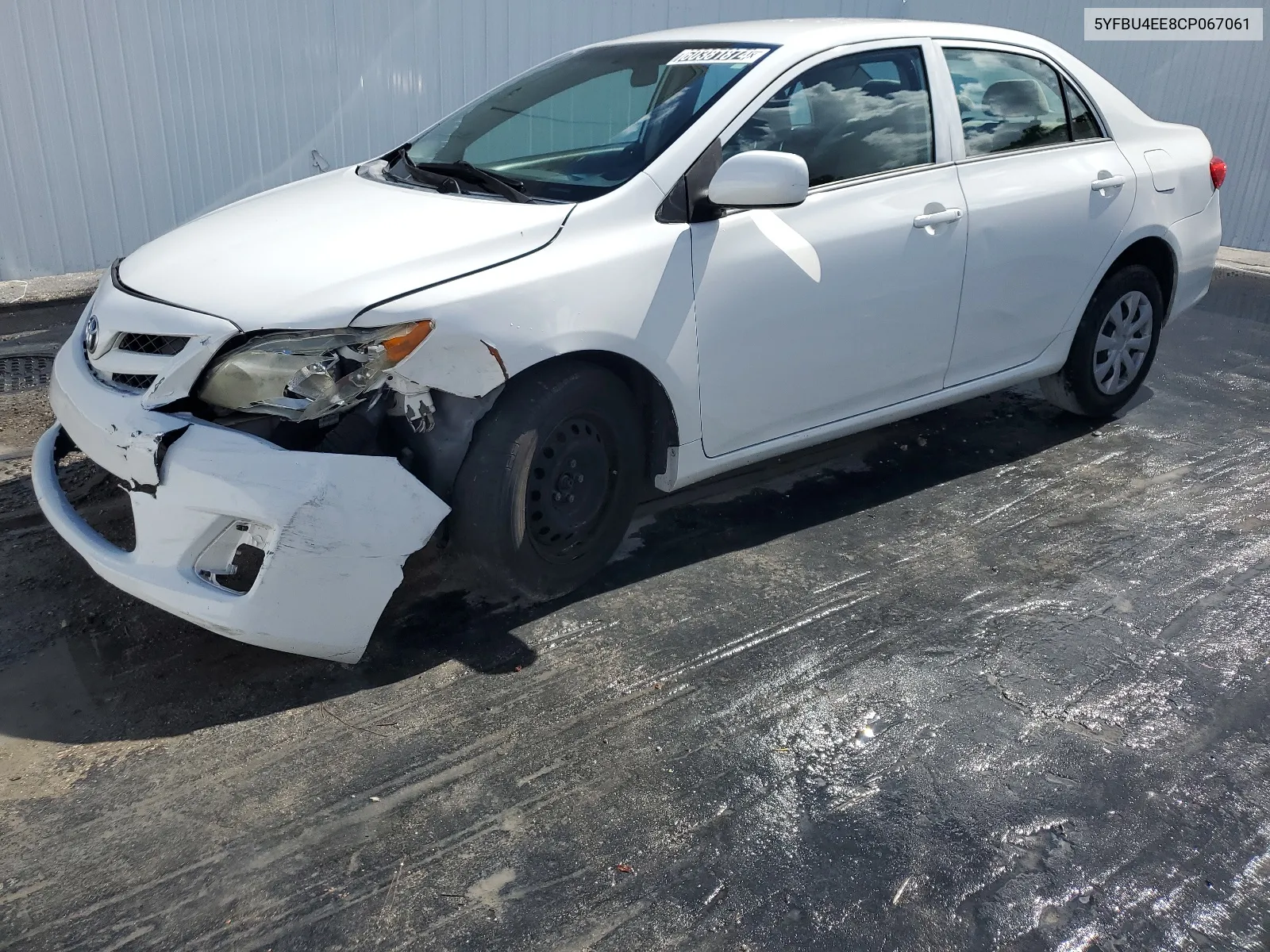 5YFBU4EE8CP067061 2012 Toyota Corolla Base