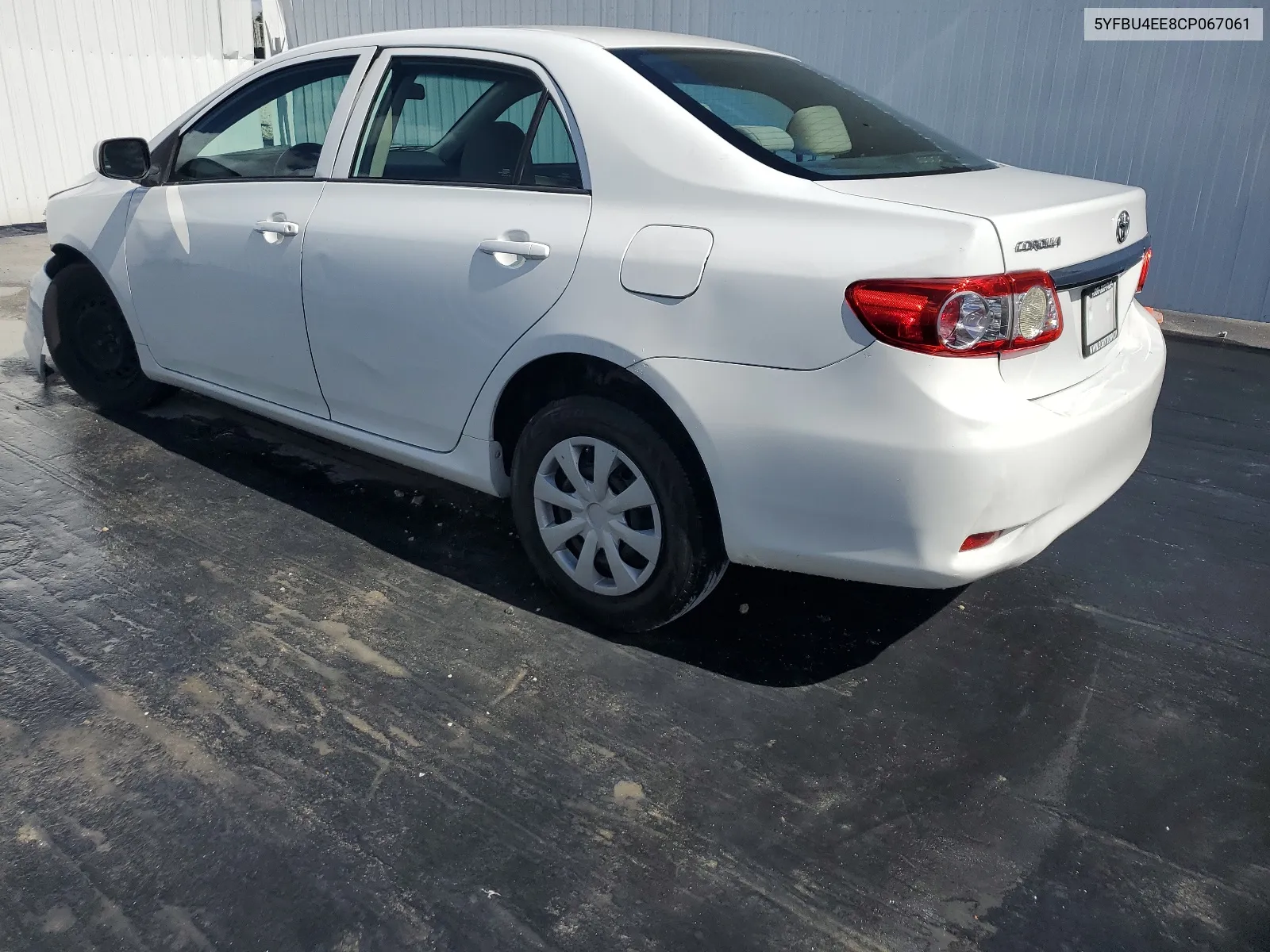 5YFBU4EE8CP067061 2012 Toyota Corolla Base