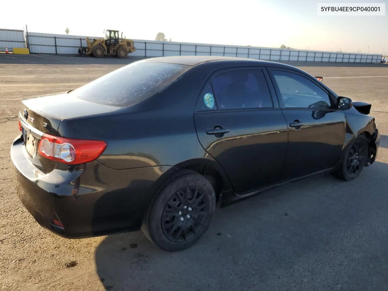 2012 Toyota Corolla Base VIN: 5YFBU4EE9CP040001 Lot: 66196724