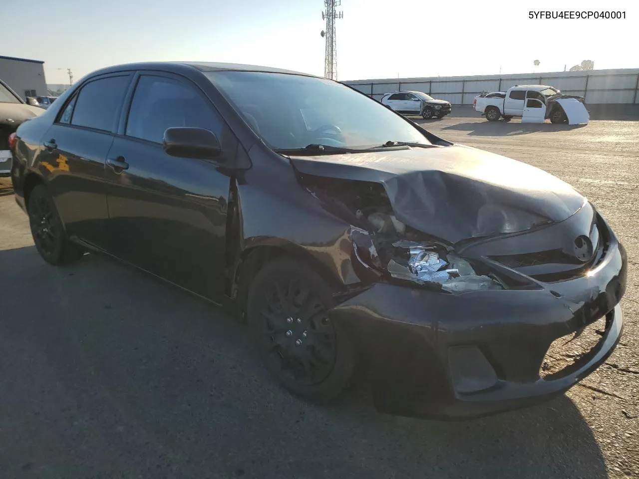 5YFBU4EE9CP040001 2012 Toyota Corolla Base