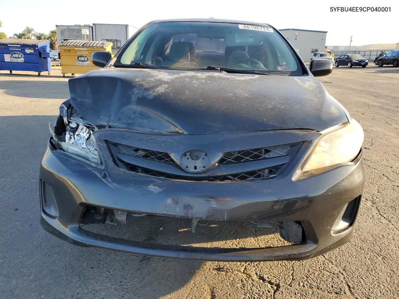 5YFBU4EE9CP040001 2012 Toyota Corolla Base