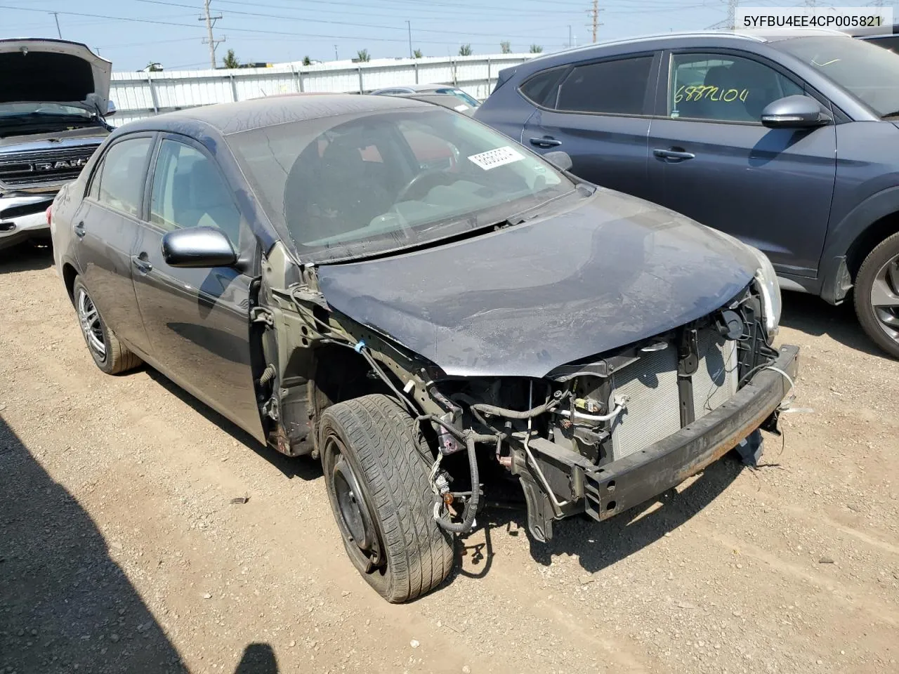 5YFBU4EE4CP005821 2012 Toyota Corolla Base