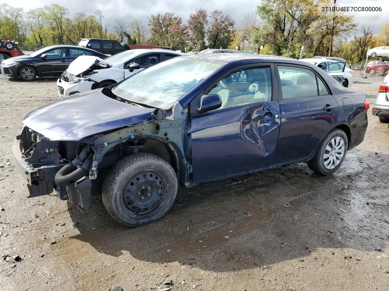 2T1BU4EE7CC800006 2012 Toyota Corolla Base