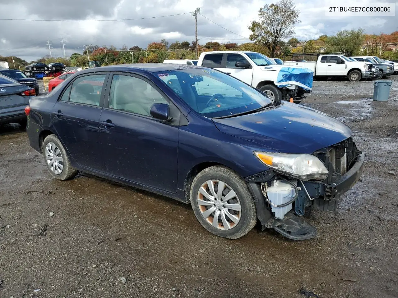 2T1BU4EE7CC800006 2012 Toyota Corolla Base