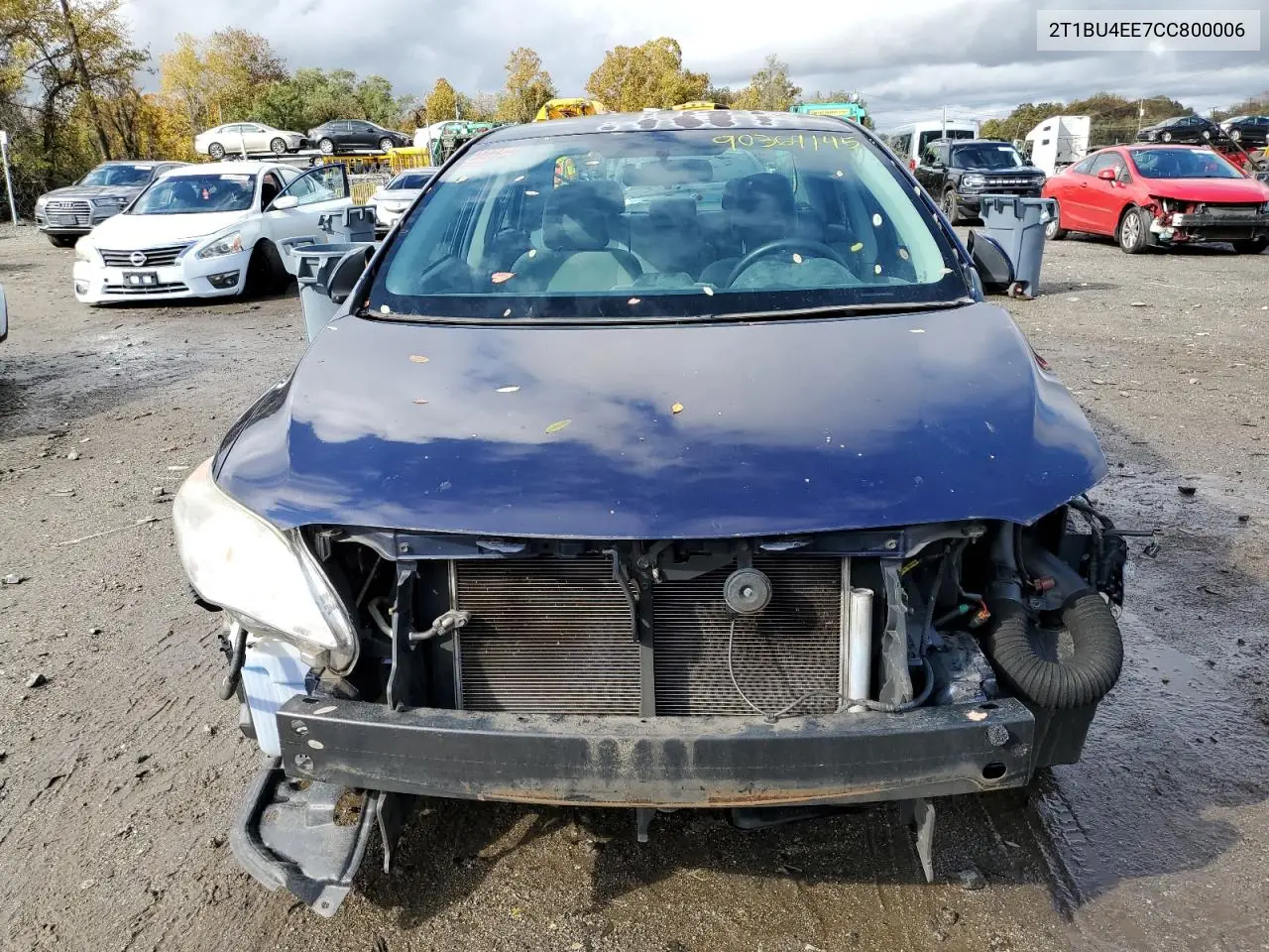 2T1BU4EE7CC800006 2012 Toyota Corolla Base