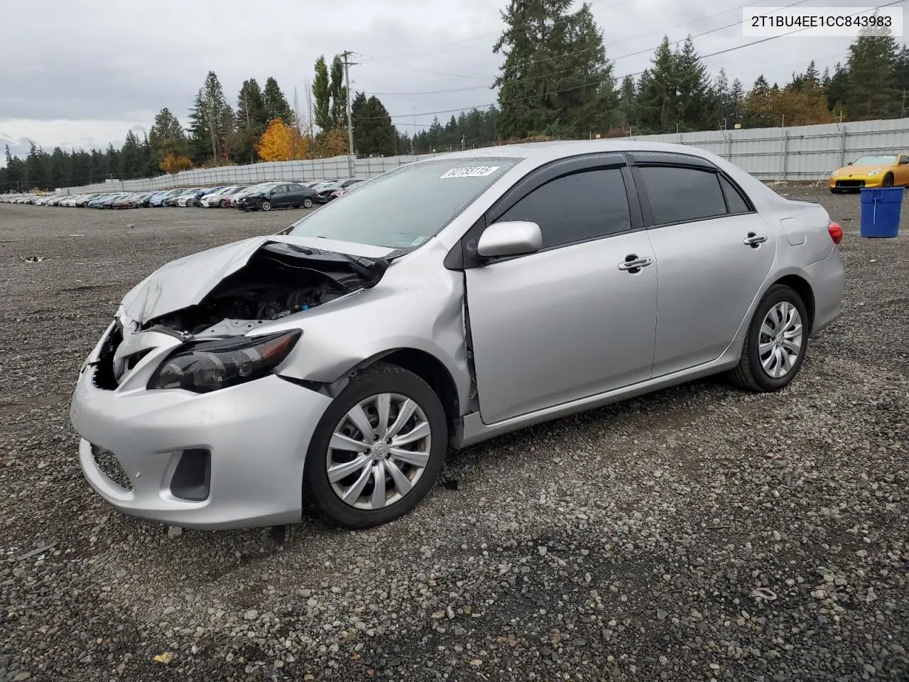 2T1BU4EE1CC843983 2012 Toyota Corolla Base