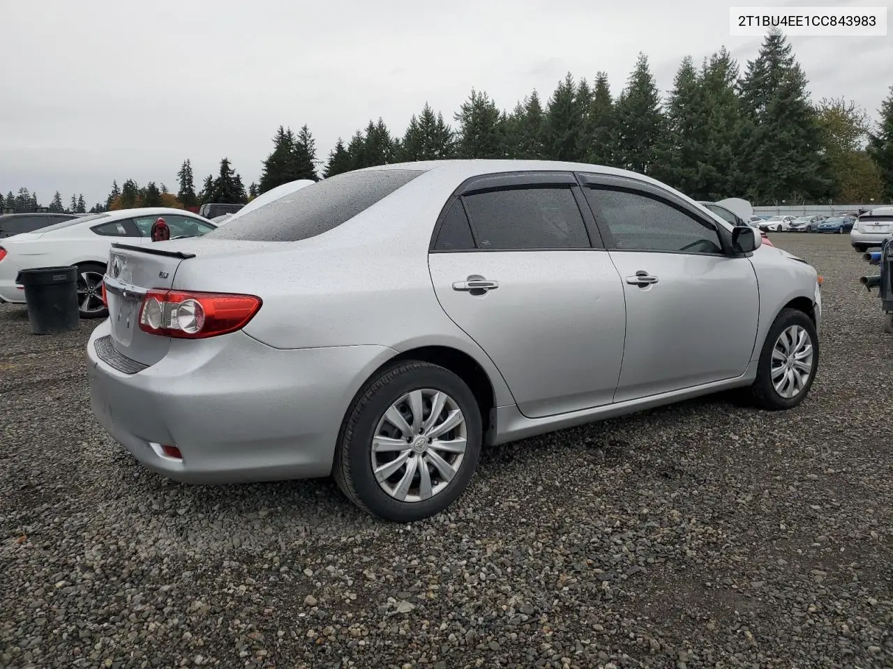 2T1BU4EE1CC843983 2012 Toyota Corolla Base
