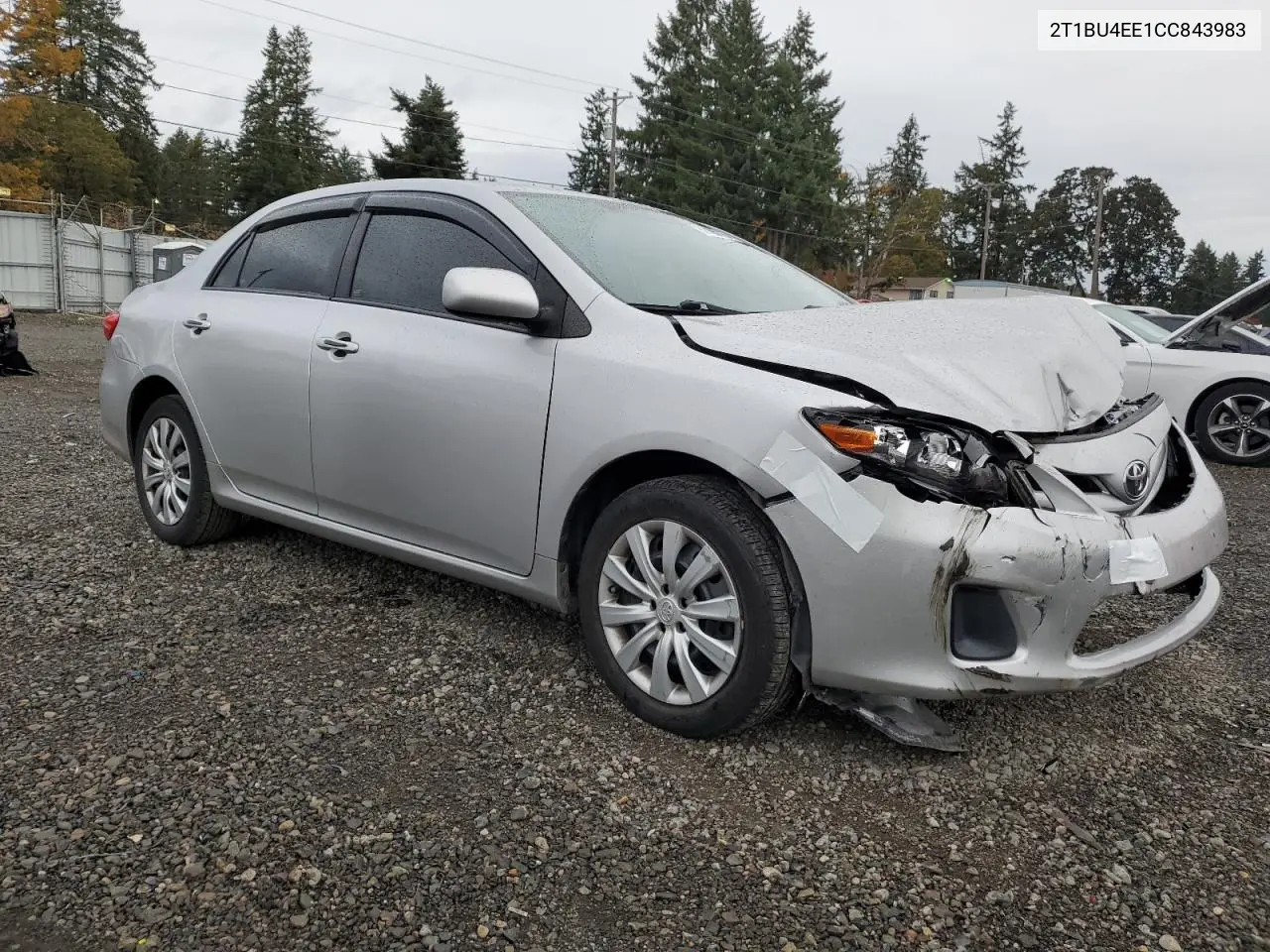 2T1BU4EE1CC843983 2012 Toyota Corolla Base