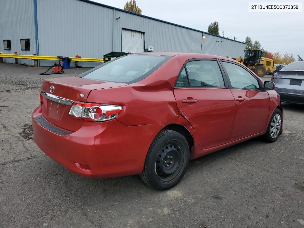 2T1BU4EE5CC873858 2012 Toyota Corolla Base