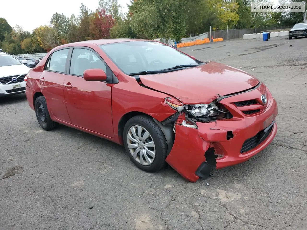 2T1BU4EE5CC873858 2012 Toyota Corolla Base