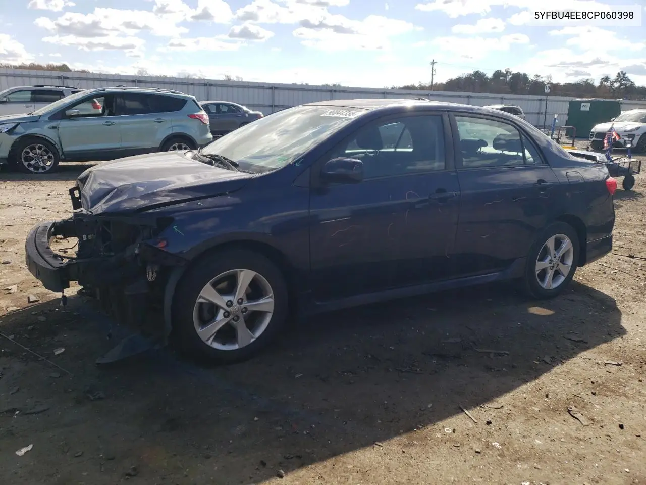 5YFBU4EE8CP060398 2012 Toyota Corolla Base