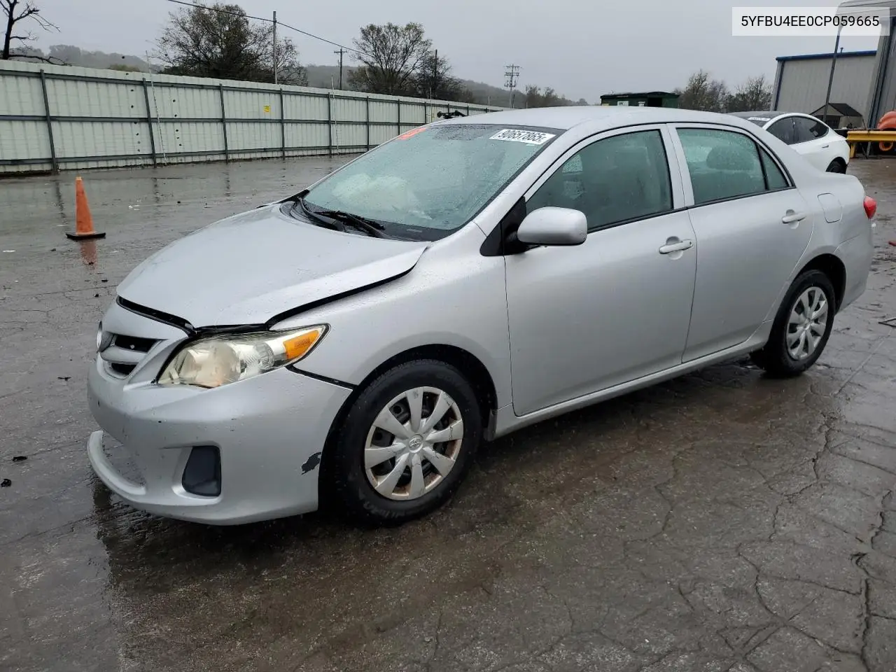 5YFBU4EE0CP059665 2012 Toyota Corolla Base