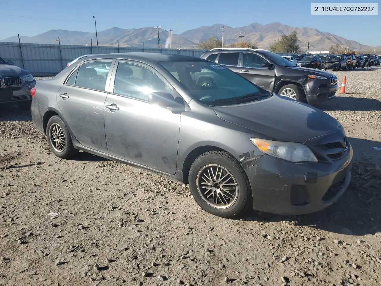 2T1BU4EE7CC762227 2012 Toyota Corolla Base