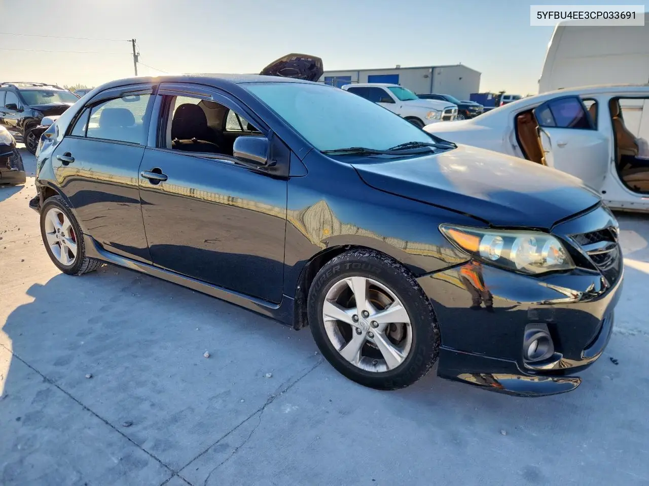 5YFBU4EE3CP033691 2012 Toyota Corolla Base