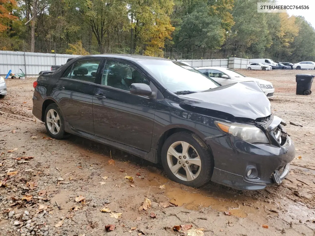 2T1BU4EE8CC764536 2012 Toyota Corolla Base