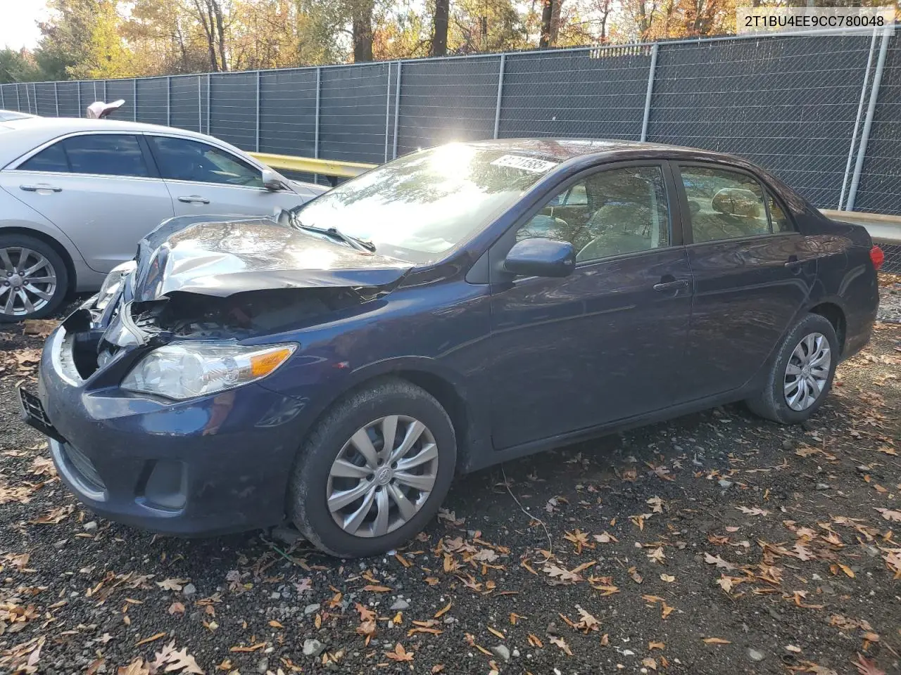 2T1BU4EE9CC780048 2012 Toyota Corolla Base