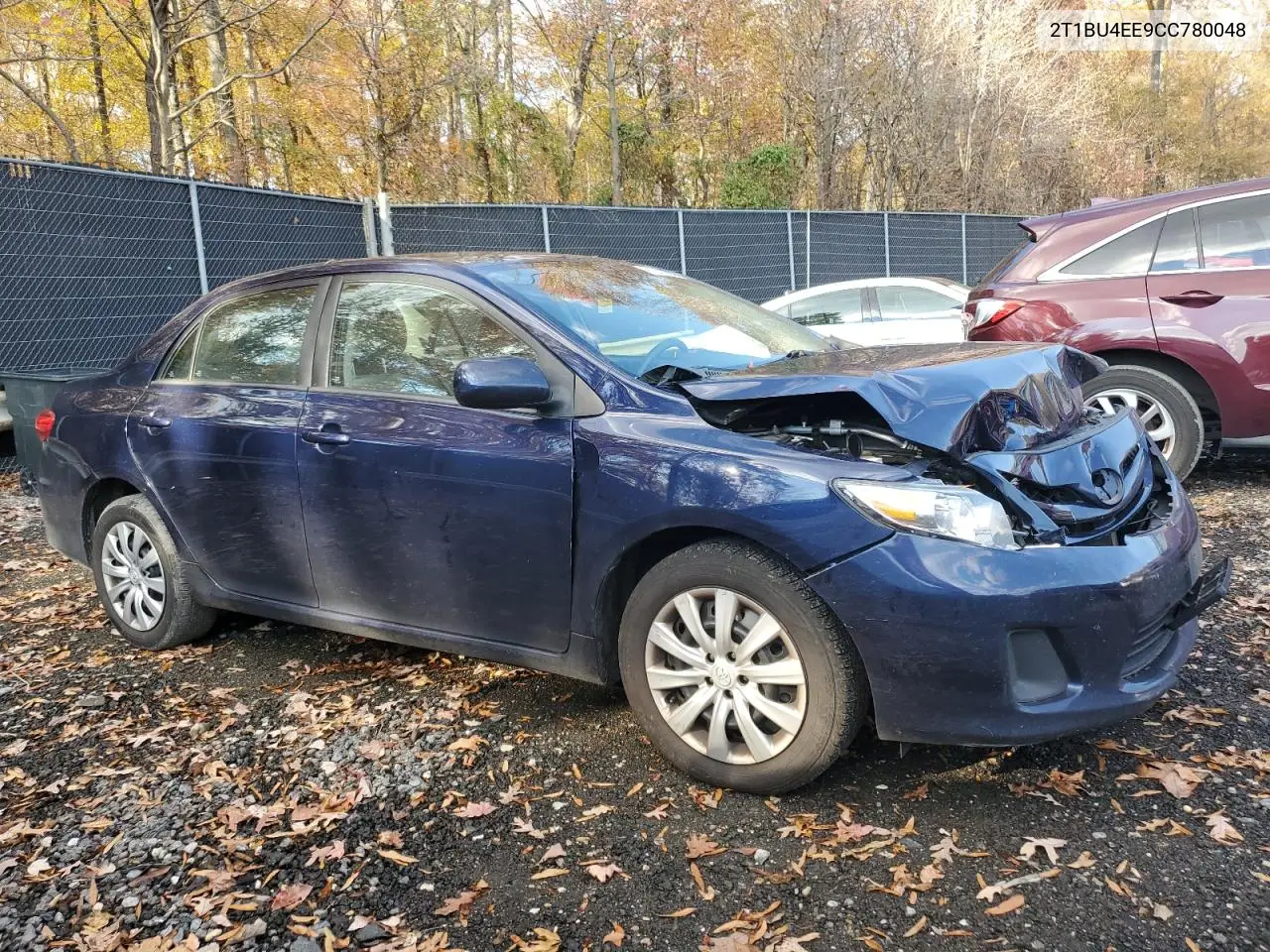 2T1BU4EE9CC780048 2012 Toyota Corolla Base