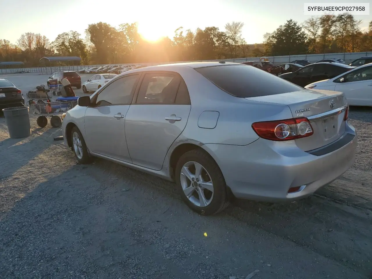 5YFBU4EE9CP027958 2012 Toyota Corolla Base