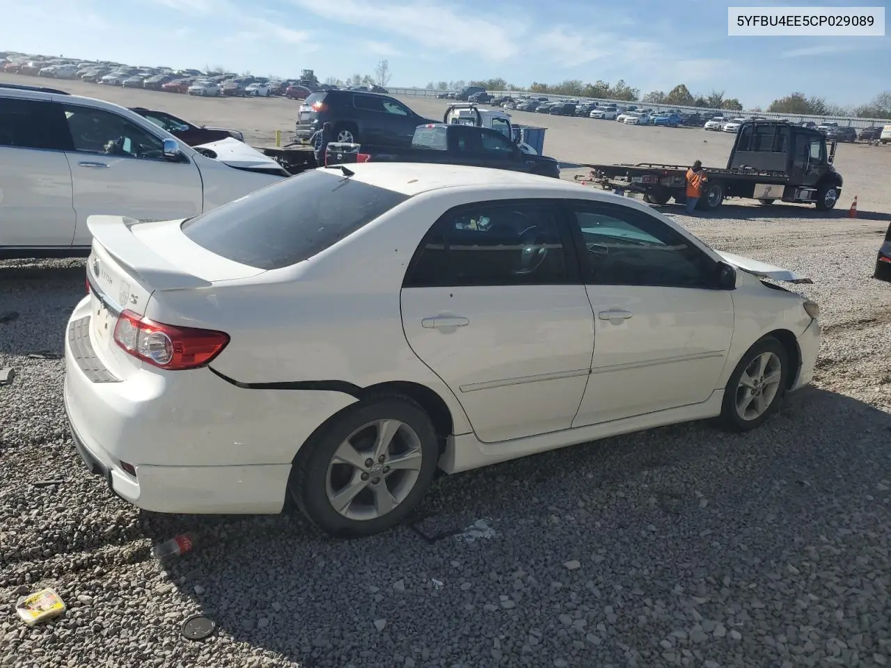 5YFBU4EE5CP029089 2012 Toyota Corolla Base