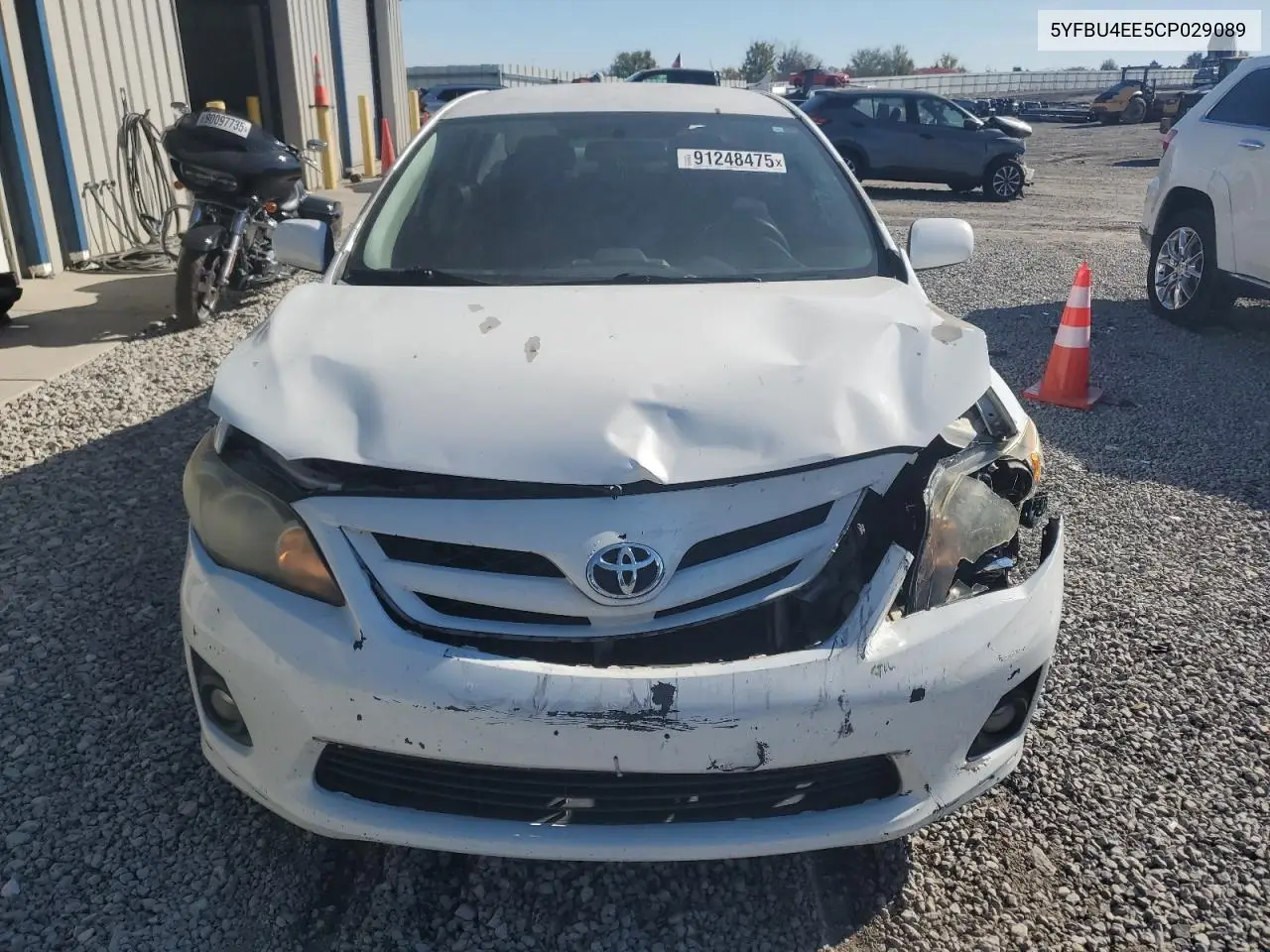 5YFBU4EE5CP029089 2012 Toyota Corolla Base