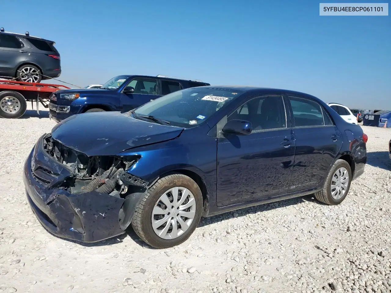 5YFBU4EE8CP061101 2012 Toyota Corolla Base