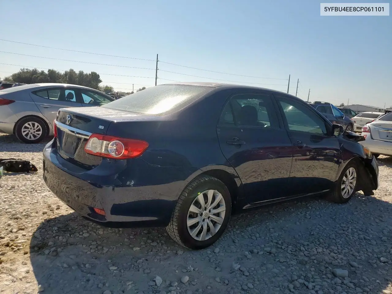 5YFBU4EE8CP061101 2012 Toyota Corolla Base