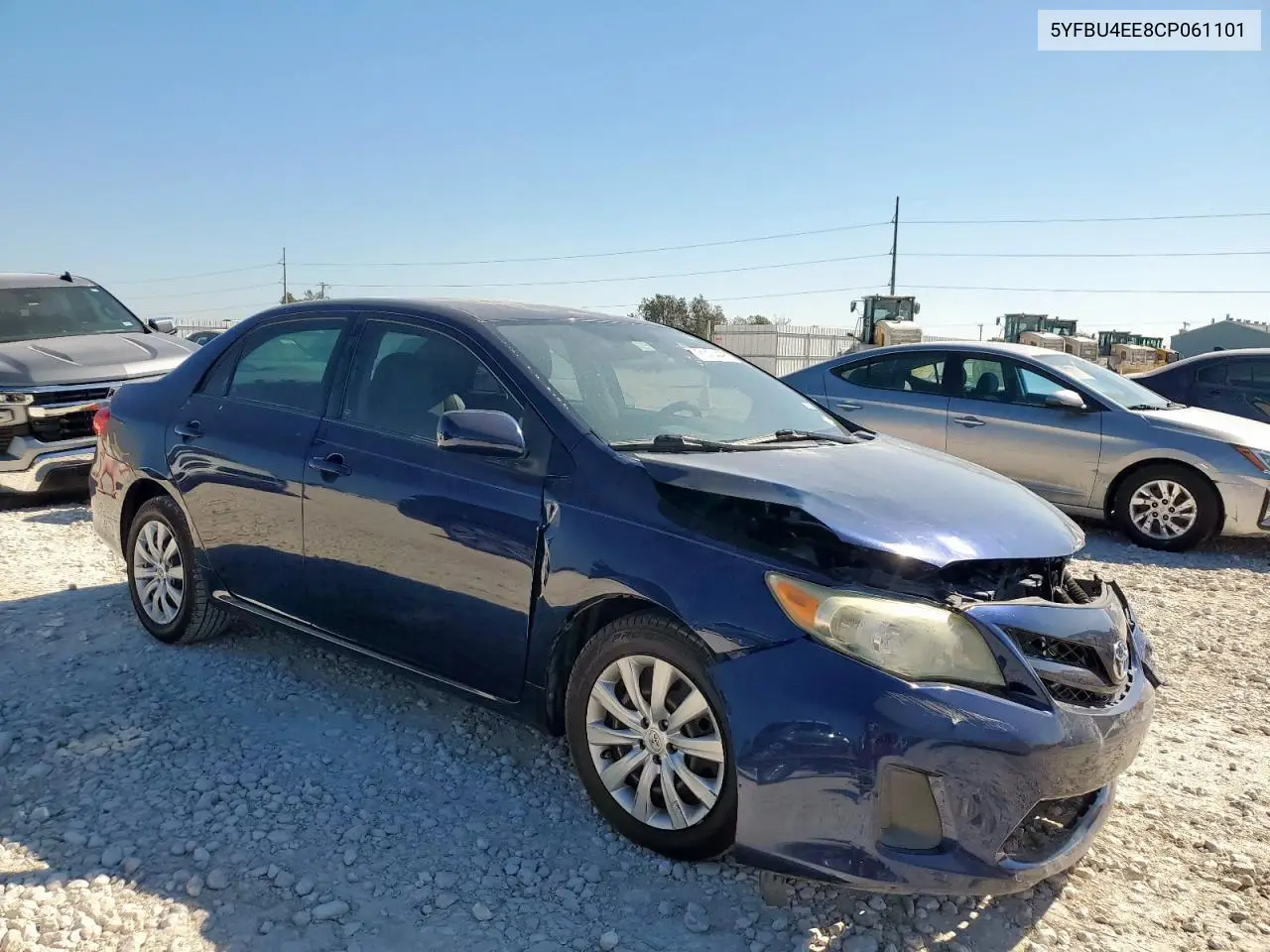 5YFBU4EE8CP061101 2012 Toyota Corolla Base