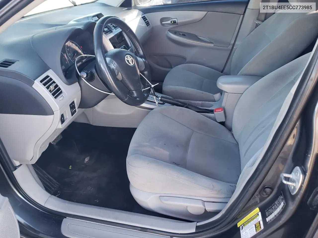 2T1BU4EE5CC773985 2012 Toyota Corolla Base