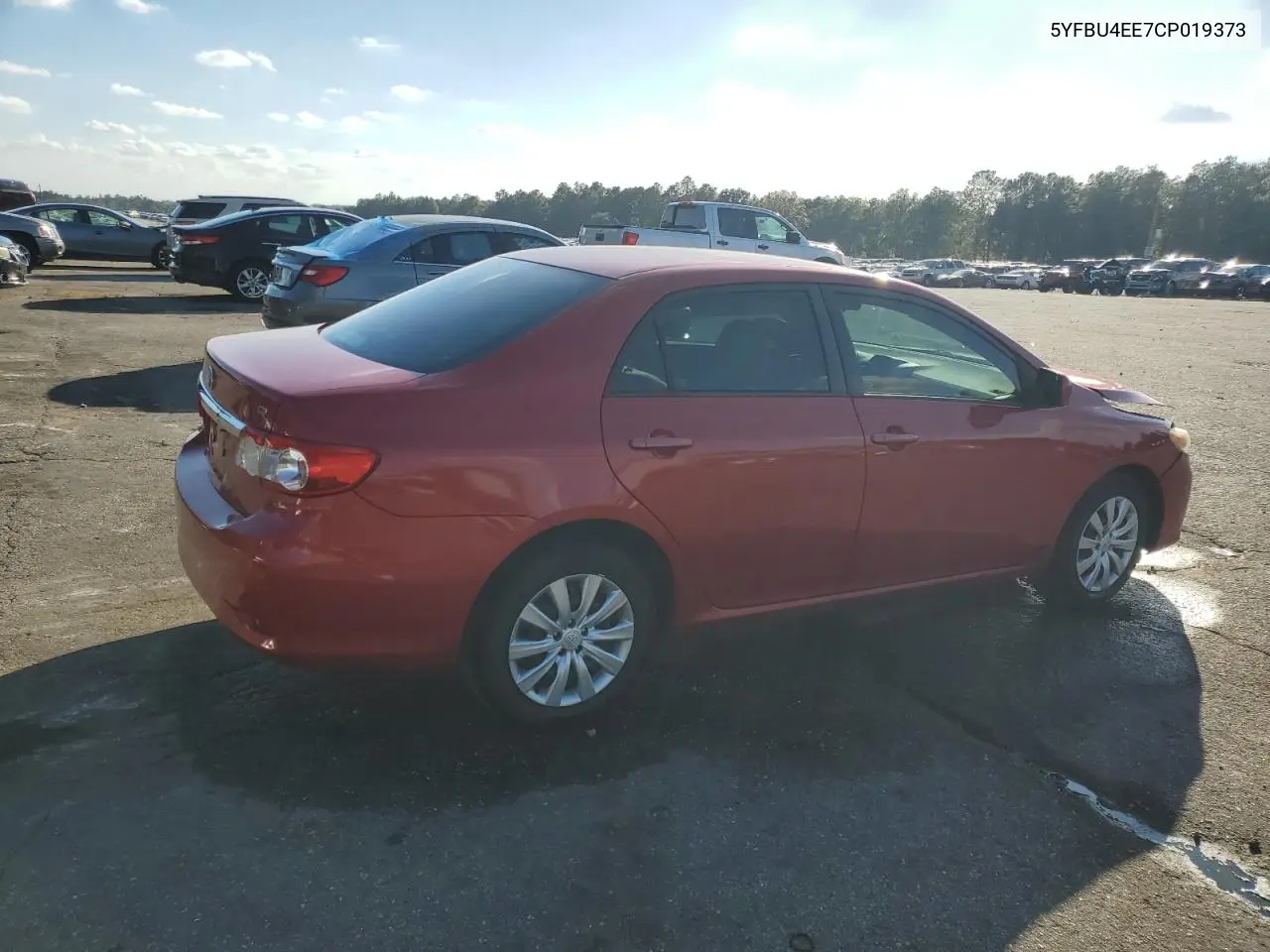 5YFBU4EE7CP019373 2012 Toyota Corolla Base